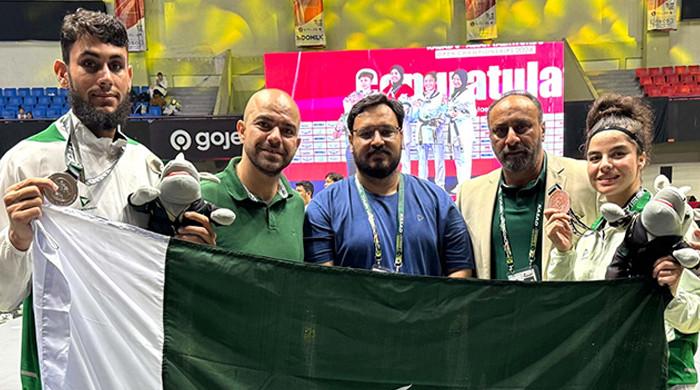 Pakistani athletes shine at 6th Asian Taekwondo Open Championship