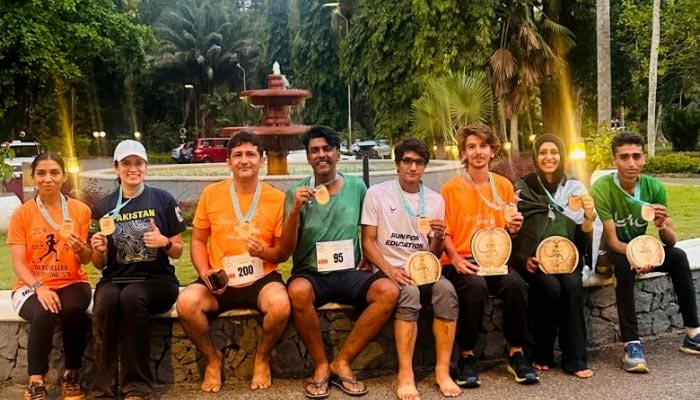 Pakistani runners shine at Seychelles nature trail challenge 2025