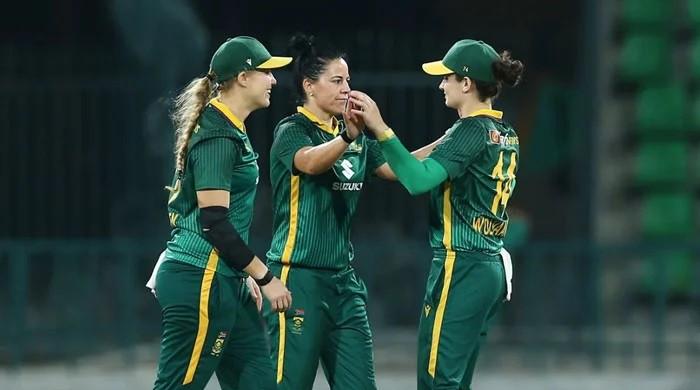 South Africa clinch rain-hit ODI as Sidra Amin’s second century goes in vain