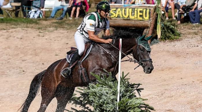 Pakistani equestrian Usman Khan books 2026 Asian Games berth