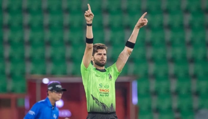 Lahore Qalandars fine Shaheen Afridi Rs1m over security breach