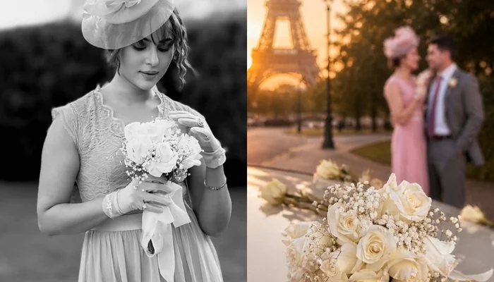 Nimra Khan announces marriage with dreamy wedding pictures in Paris
