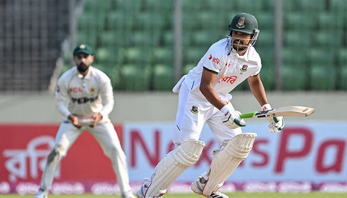 First Test: Bangladesh reach 152/3 at stumps, extend lead over Pakistan